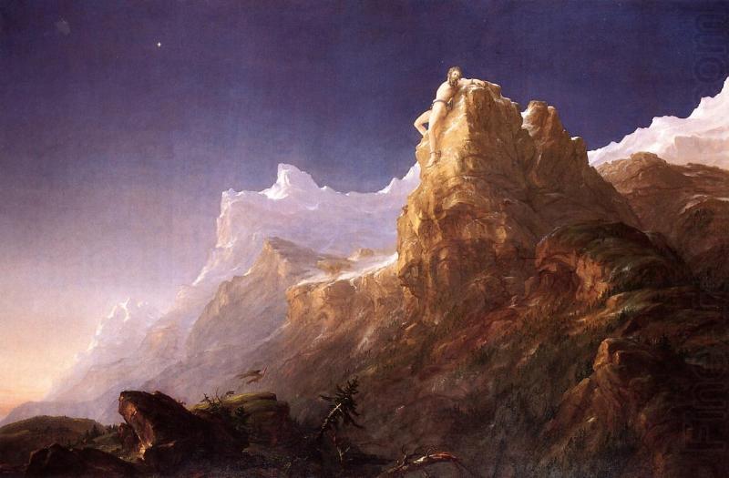 Prometheus Bound, Thomas Cole